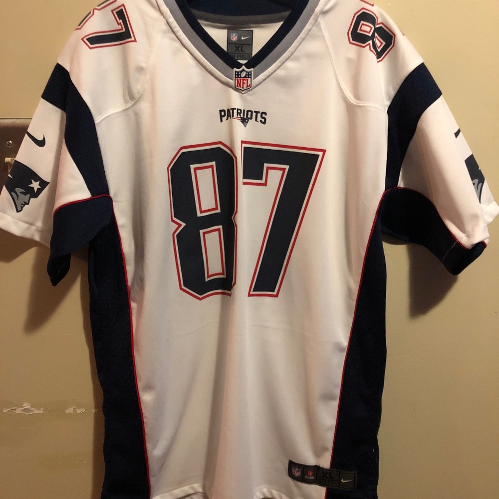 Patriots Gronkowski Home Jersey